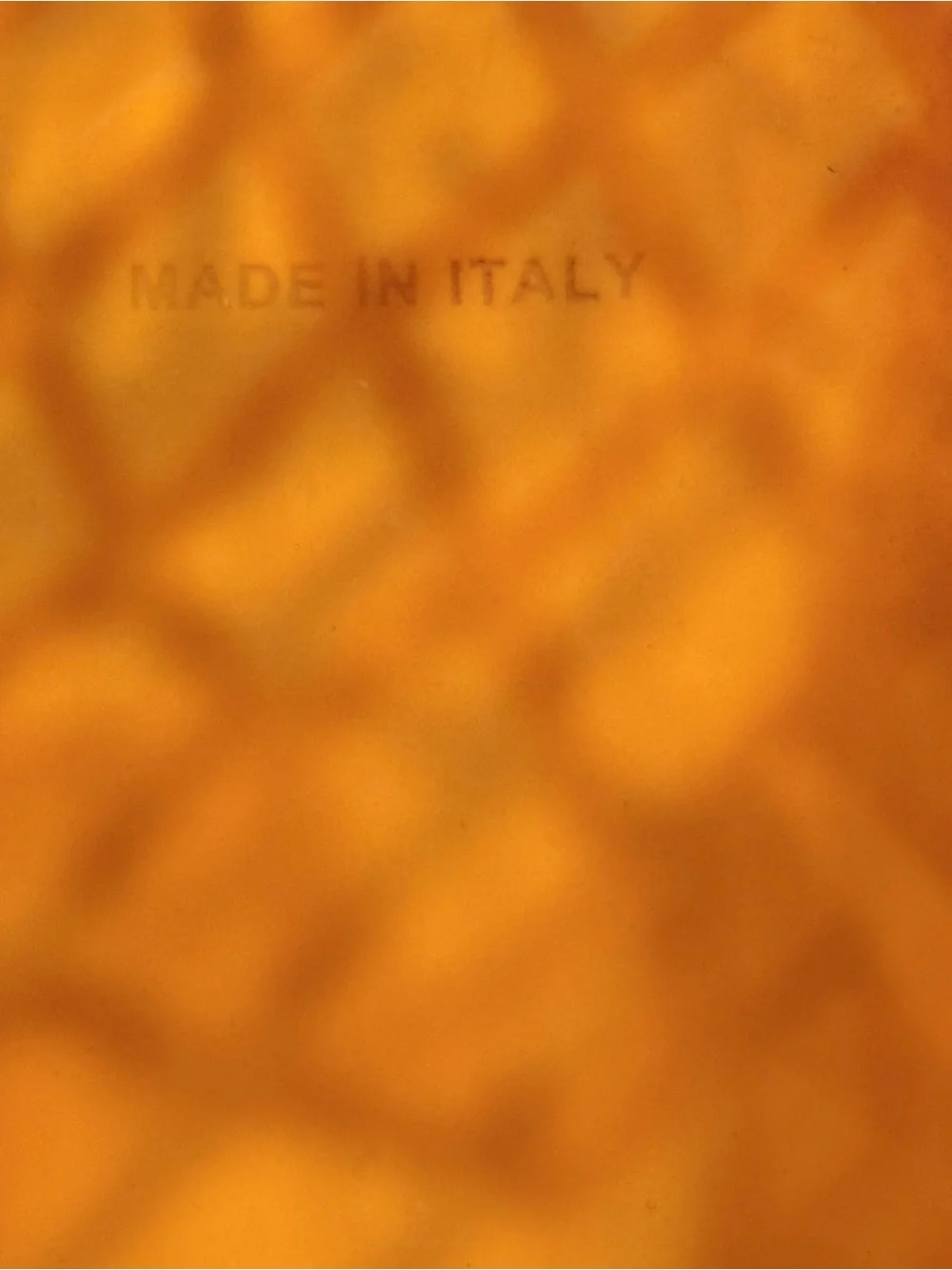 Fendi Yellow-Orange Lattice Logo Tote - Picture 14 of 14